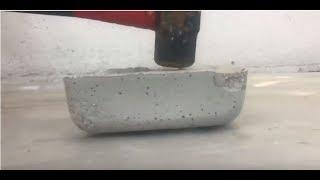 Sledgehammer Test for Impact Resistance and Durability of SpexCrete™ Lightweight Concrete