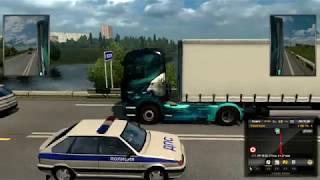 euro truck simulator 2 рейс по РоссииRus map