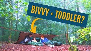 Bivvy Camping with Toddler  Wild Camp Family Adventure