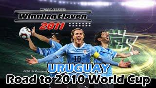 PS2 PES 2011 Uruguay All Goals in 2010 World Cup