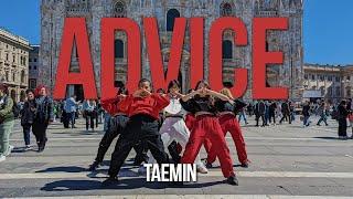 #TAEMINisBack KPOP IN PUBLIC TAEMIN 태민 Advice  Dance Cover by Project X  Yesstyle Collab