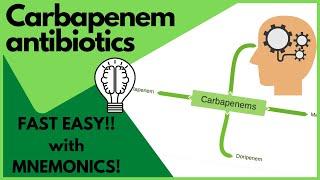 Antibiotics Carbapenems - MADE EASY with mnemonics and visual learning