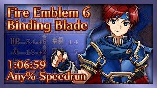 Fire Emblem 6 Binding Blade Any% Speed Run - 10659