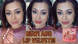 REVIEW NEW Anastasia Beverly Hills Lip Velvet + LIP SWATCHES 