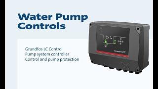 Grundfos LC Controller. Pressure system settings