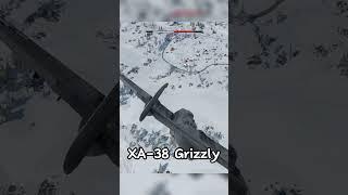 XA-38 Grizzly in WAR THUNDER #shorts