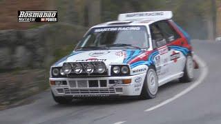 Lancia Delta Integrale Rallying Pure Engine Sound  FULL HD