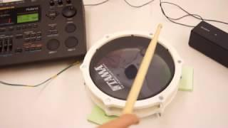 3d printed drum pad with Roland TD-10