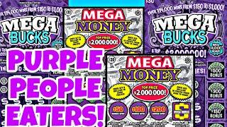 BATTLE OF THE $30 MEGA LOTTERY SCRATCH OFF TICKETS #scratchers