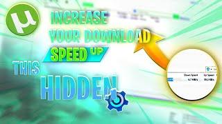 How to Speed Up uTorrent Downloads  2024   Increase torrent download speed 