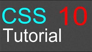 CSS Tutorial for Beginners - 10 - Using an external style sheet