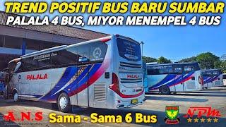 SALING TEMPELPALALA TERJUNKAN 4 BUS &  MIYOR PASANG 4 BUS  TERMINAL KAMPUNG RAMBUTAN 14 JUNI 2024