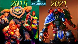 Evolution Of Paladins Games 20152021