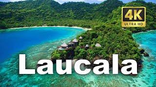 Laucala Island Fiji Pristine beaches swaying palm trees crystal clear waters