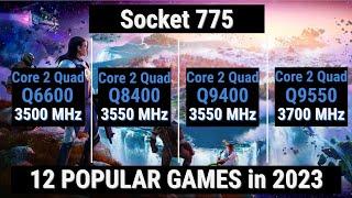 Core 2 Quad Q8400 vs Q6600 vs Q9400 vs Q9550 = Socket 775 CPUs in 2023 55