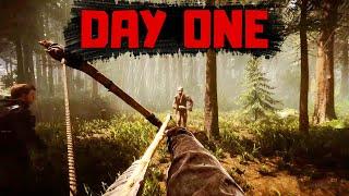 Sons of the Forest Gameplay - Surviving Launch Day