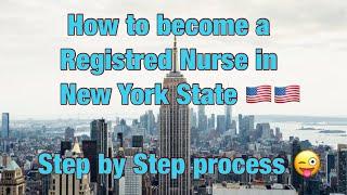 How to become a Registered Nurse in New York State NYSED  by Examination as of Jan 2022 