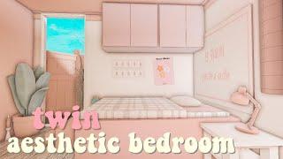 BLOXBURG Twin Aesthetic Bedroom 9k only 