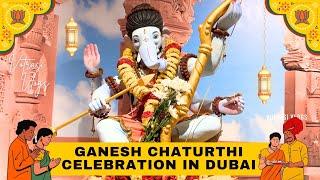 Ganesh Festival Vibe in Dubai  Theme of Hampi and Ayodhya Ram Mandir in Dubai  Votrasi Vlogs