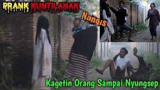 Prank Kuntilanak Super Jahil  Gangguin Ibu Dan Anak Sampai Nangis  Funny Ghost Prank‼️