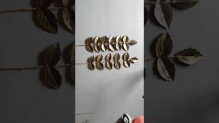 paper leaf plant #papercraft #shortsvideo #diycrafts #papercrafts #craft