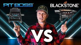 Pit Boss Ultimate Griddle vs Blackstone Griddle - Side by Side Comparison #ultimategriddle