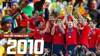 TÓM TẮT WORLD CUP 2010  ĐẾN NAM PHI TÂY BAN NHA CHINH PHỤC THẾ GIỚI BẰNG LỐI ĐÁ TIKI TAKA