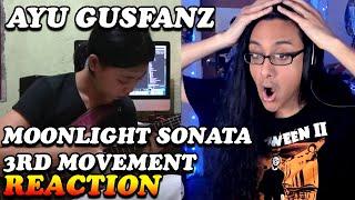 Ayu Gusfanz Moonlight Sonata 3rd Movement Cover Reaction