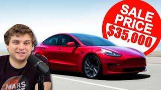 $35000 Model 3 is BACK  Tesla Time News