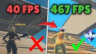 How to INSTANTLY BOOST FPS in FORTNITE FPS OPTIMIZATION