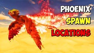 Scorched Earth BEST Phoenix Spawn LOCATIONS  ARK Survival Ascended ASA