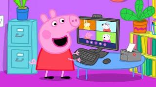 Video Call Chaos   Peppa Pig Tales Full Episodes