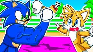 Roblox Arm Wrestling Simulator with SONIC & TAILS