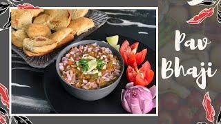 Pav Bhaji recipe  Easy mumbai street style pav bhaji  Homemade Ladi Pav recipe