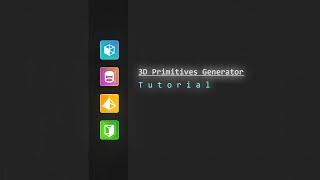 3D Primitives Generator 3 for After Effects Tutorial