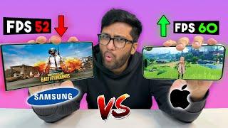 DISAPPOINTING GAMING TEST Samsung Galaxy S24 Ultra VS iPhone 15 Pro Max Gaming