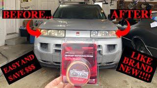 3M Headlight Lens Restoration System - How To - AMAZING RESULTS