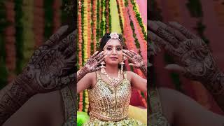 bridal mehndi function wedding #shorts #shortvideo #bridal #wedding