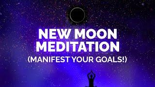 New Moon Meditation Moon Manifesting Series