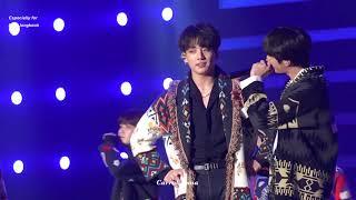 181225 SBS GAYO DAEJUN NO MORE DREAM + BOY IN LUV + DOPE JUNGKOOK FOCUS