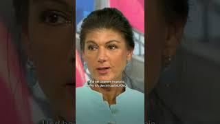 #Wagenknecht zu Wahldebakel von Ampel-Parteien bei #Europawahl #shorts