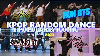 KPOP RANDOM DANCE CHALLENGE 2023 mirrored