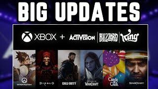 Xbox Activision Blizzard Acquisition MAJOR NEWS and UPDATES