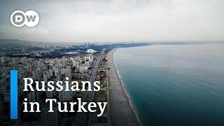 How Russians are conquering the Turkish Riviera  DW News