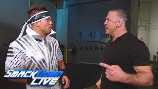 Shane McMahon confronts The Miz SmackDown LIVE Dec. 11 2018