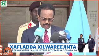 Madaxwayne waxan kugu wareejiyaay masiirki umada soomaaliyeedmadaxwaynihi hore soomaaliya Farmaajo