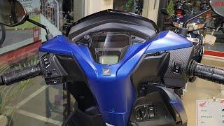 All New 2023 Honda Dio 125 Smart - Mat Marvel Blue Metallic