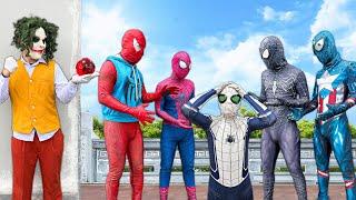 PRO 5 SUPERHERO Bros  How To SPIDER-MAN Bros Saved White Hero ??? Funny Action