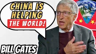 BILL GATES Says CHINA Helps The WORLD Fact Check