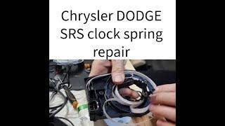 Chrysler Town and Country Clock Spring cable repair